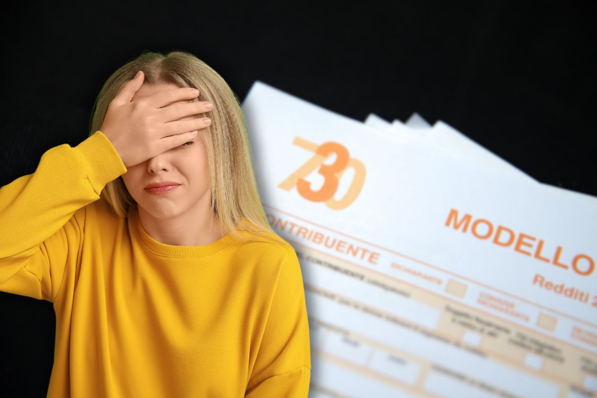 730 e donna dispiaciuta