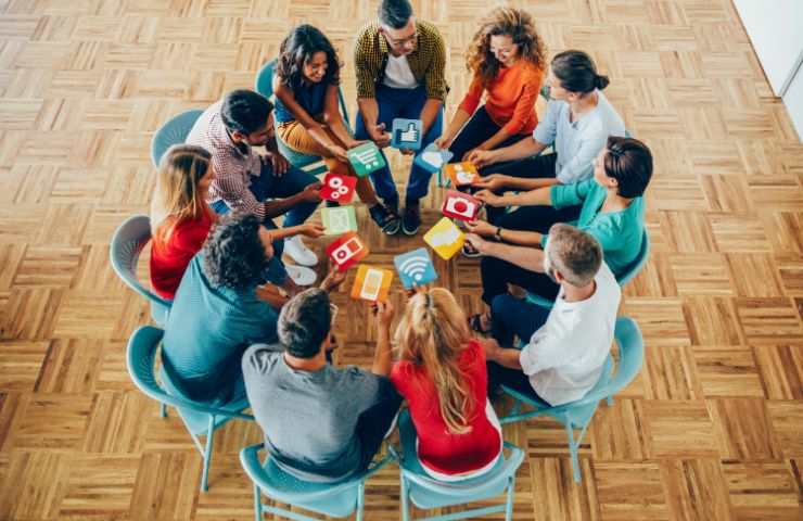 concetto di social network